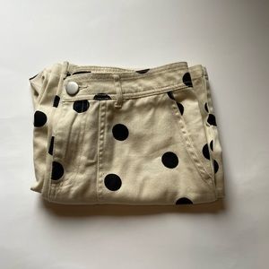 Polka Dot Wide Leg Pants